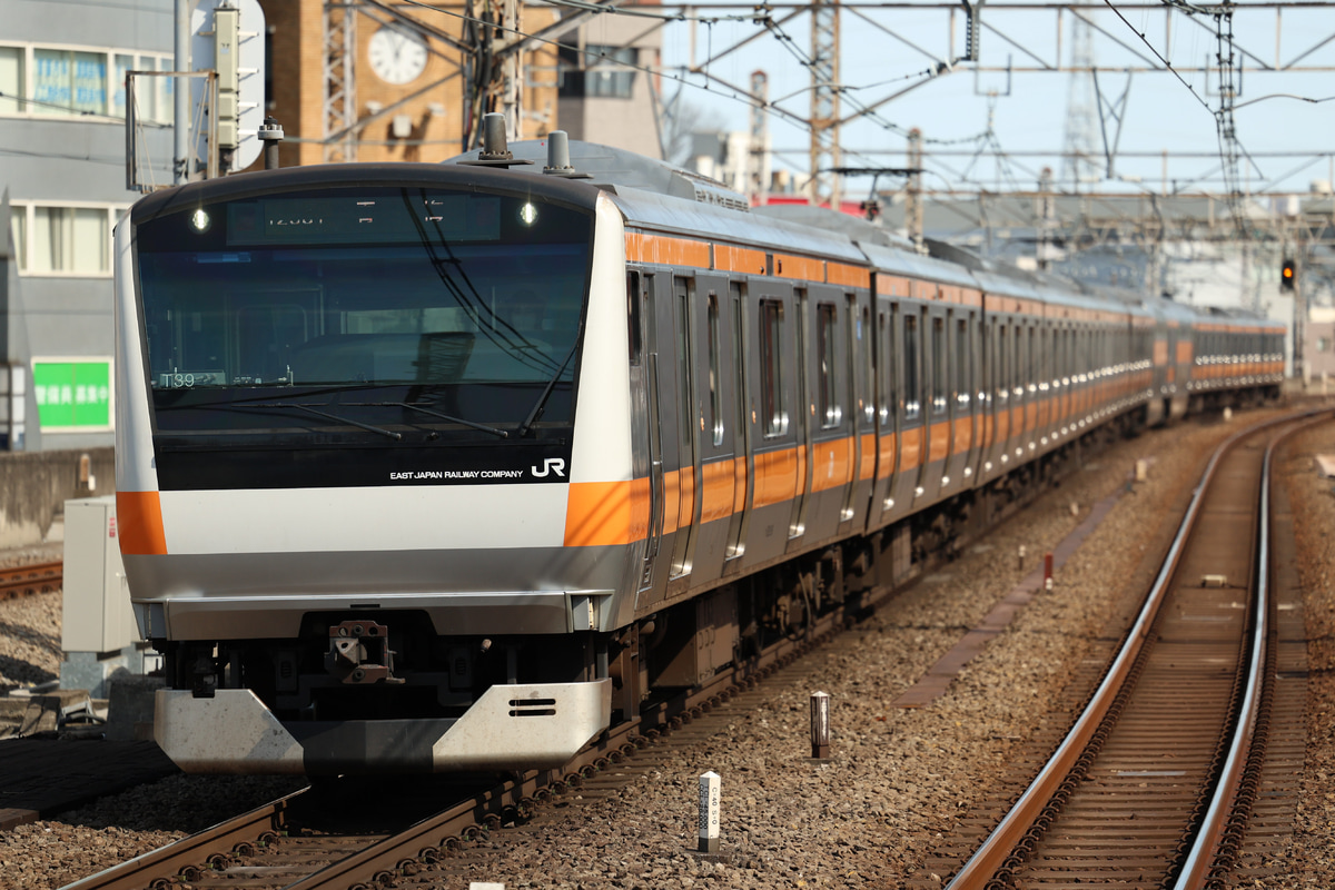 JR東日本 豊田車両センター本区 E233系 トタT39編成