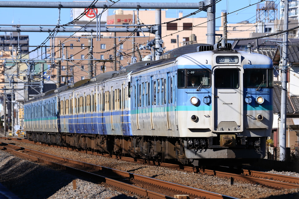 JR東115系ニイL99編成<br class="br-sp" />(ニイL99)の写真
