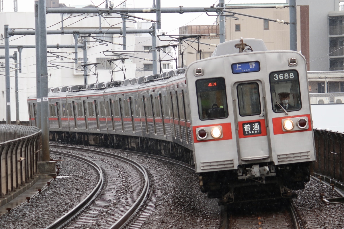 京成電鉄 宗吾車両基地 3600形 3688F