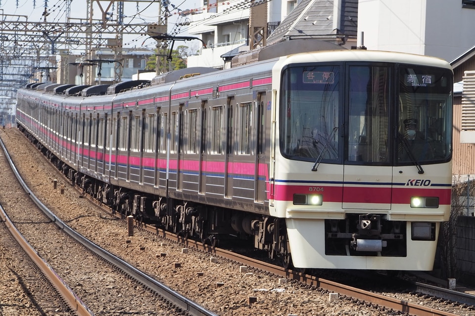 京王8000系8704F<br class="br-sp" />(8704編成)の写真