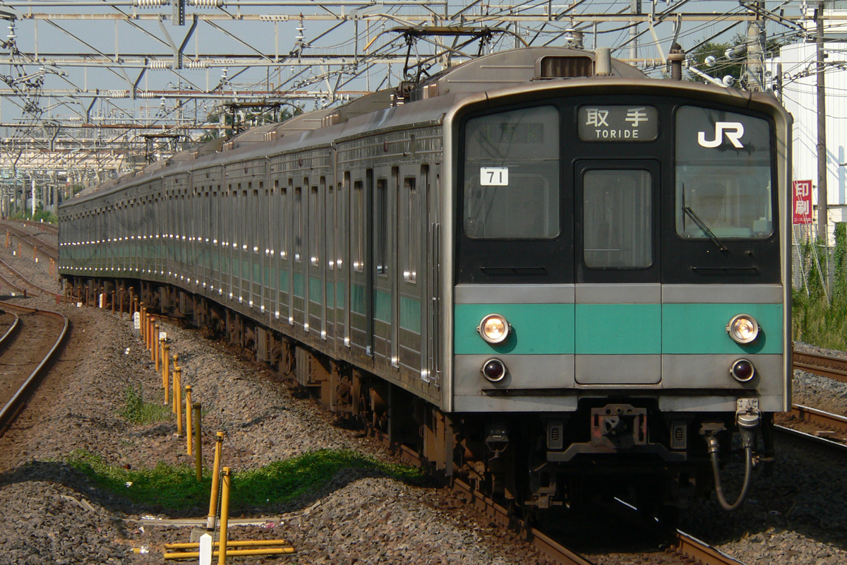 JR東日本  207系 マト71編成
