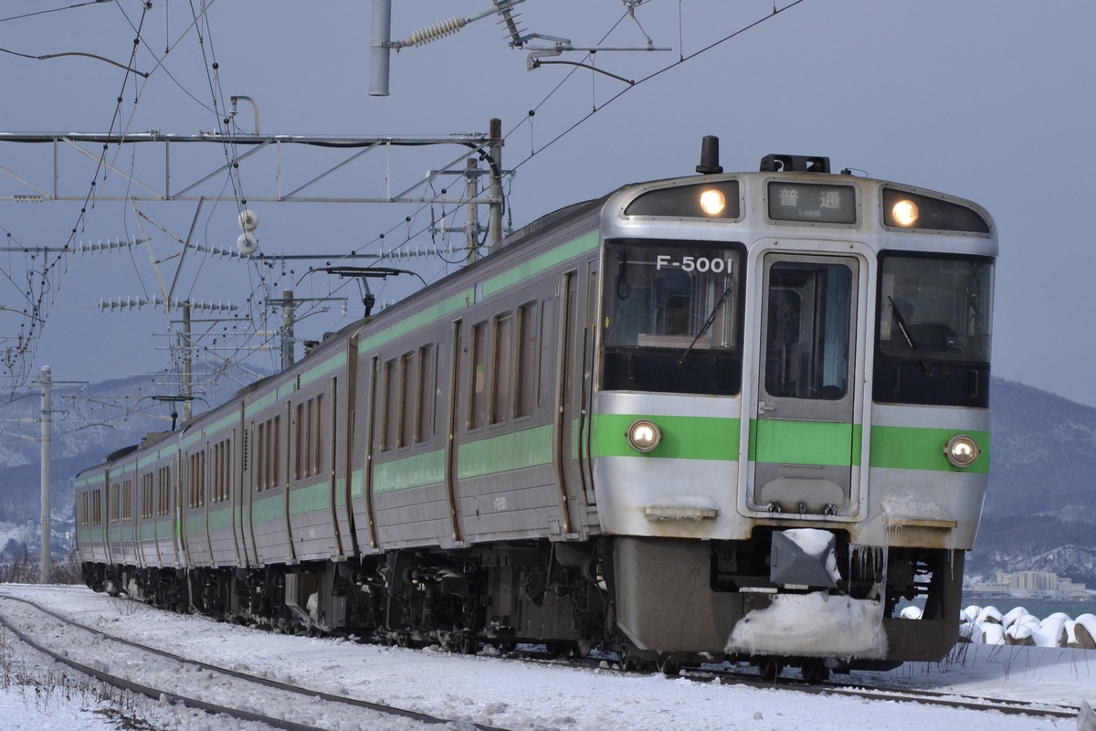 JR北海道 札幌運転所 721系 F-5001