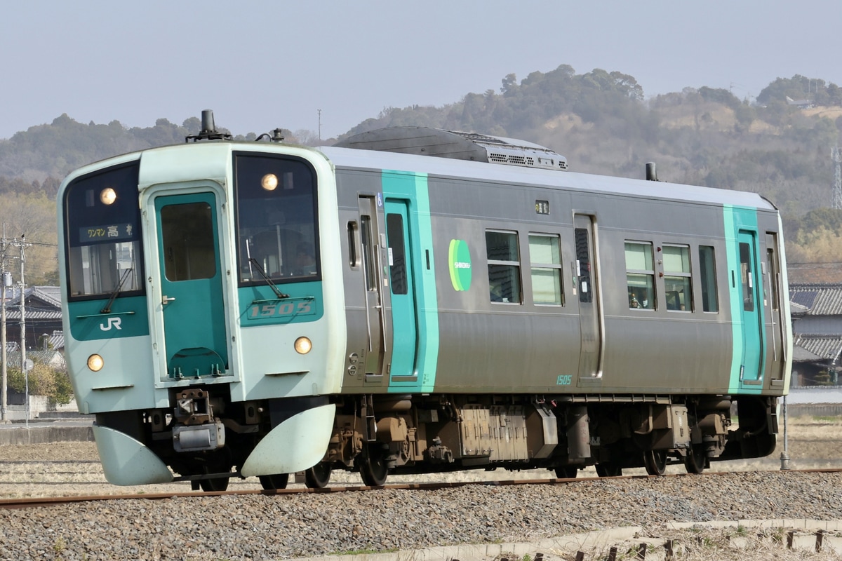 JR四国 徳島運転所 1500形 1505
