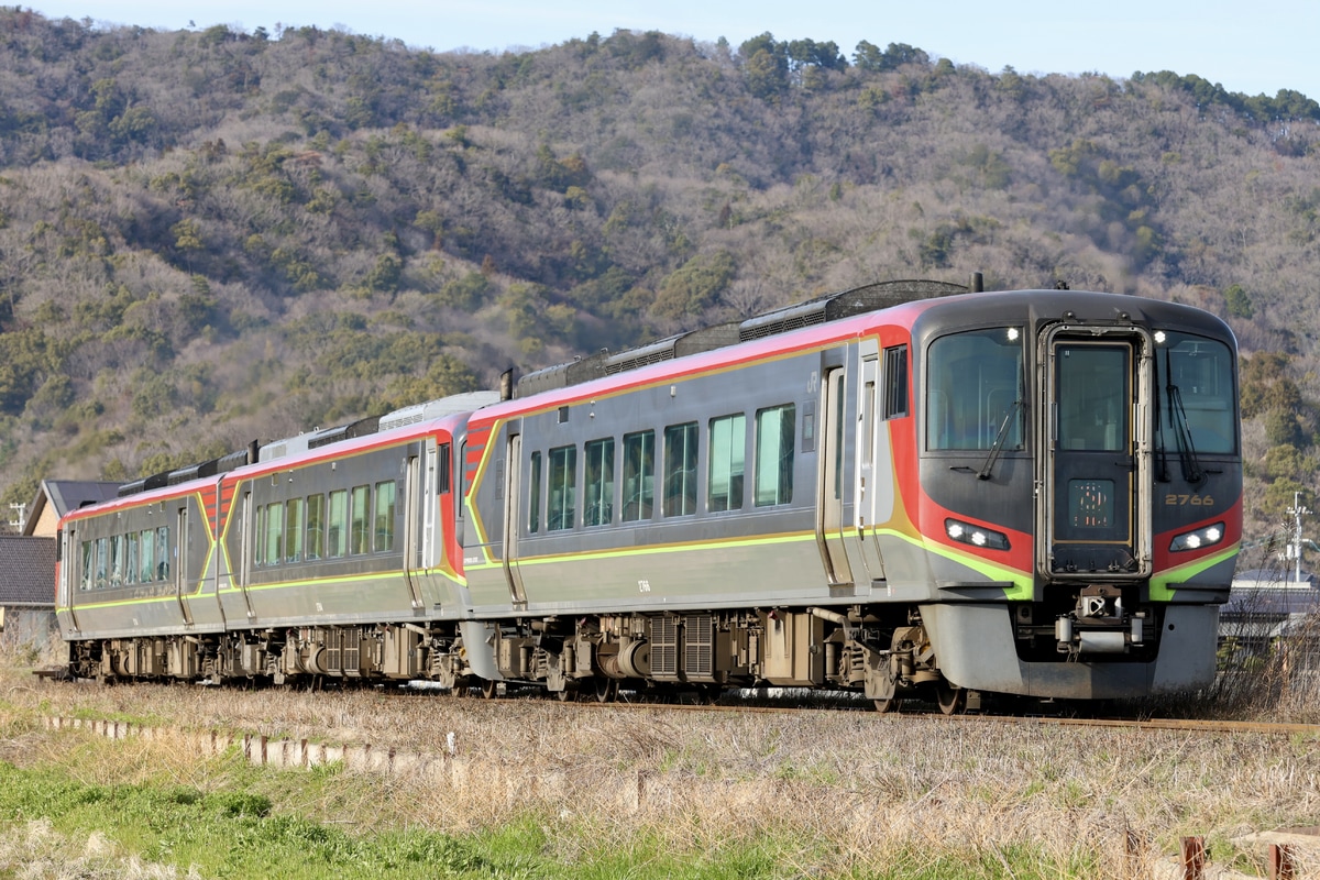 JR四国 高松運転所 2700系 2766