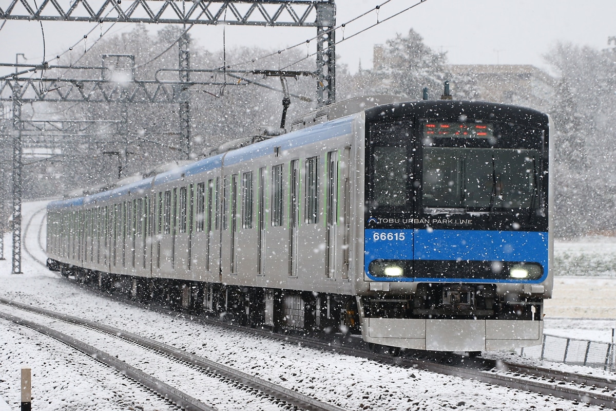 東武鉄道 南栗橋車両管区七光台支所 60000系 61615f