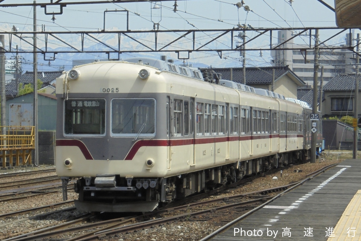 富山地方鉄道 稲荷町テクニカルセンター 10020形 10025