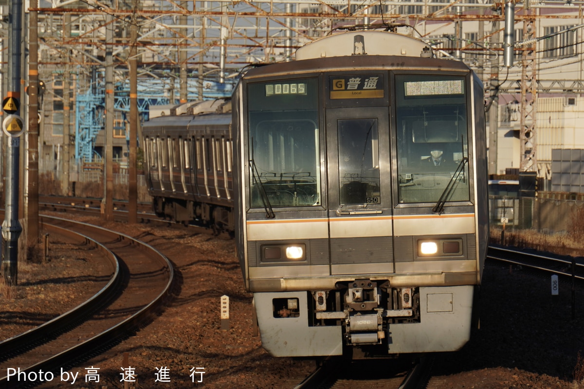 JR西日本 網干総合車両所明石支所 207系 S50編成