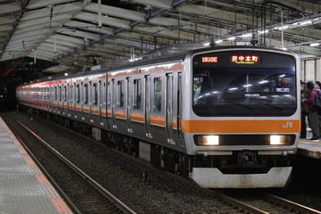 JR東日本E231系MU21編成を南越谷駅で撮影した画像