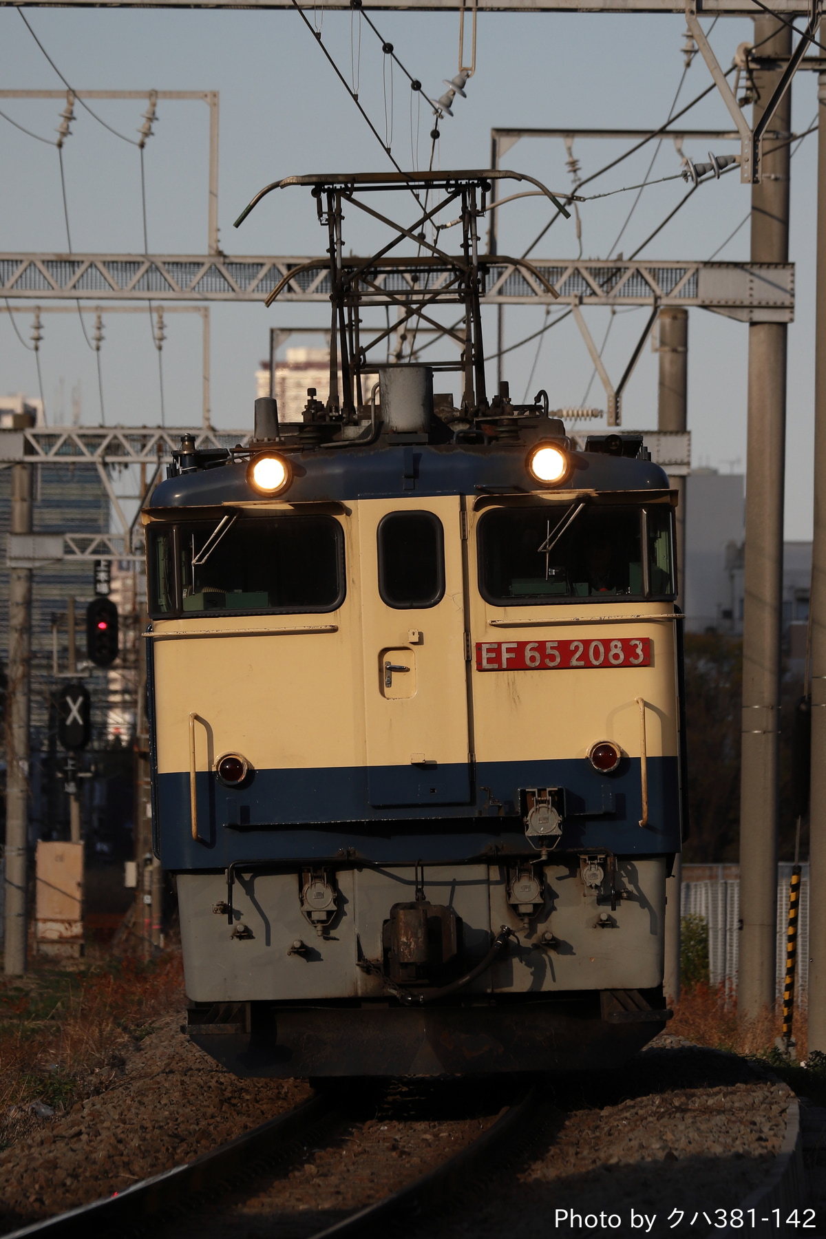 JR貨物 新鶴見機関区 EF65 2083
