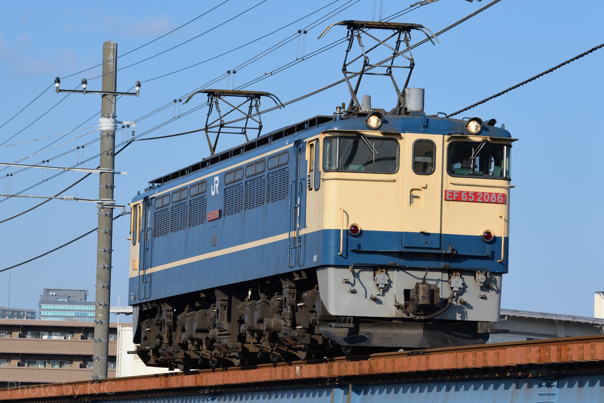 JR貨物 新鶴見機関区 EF65 2086