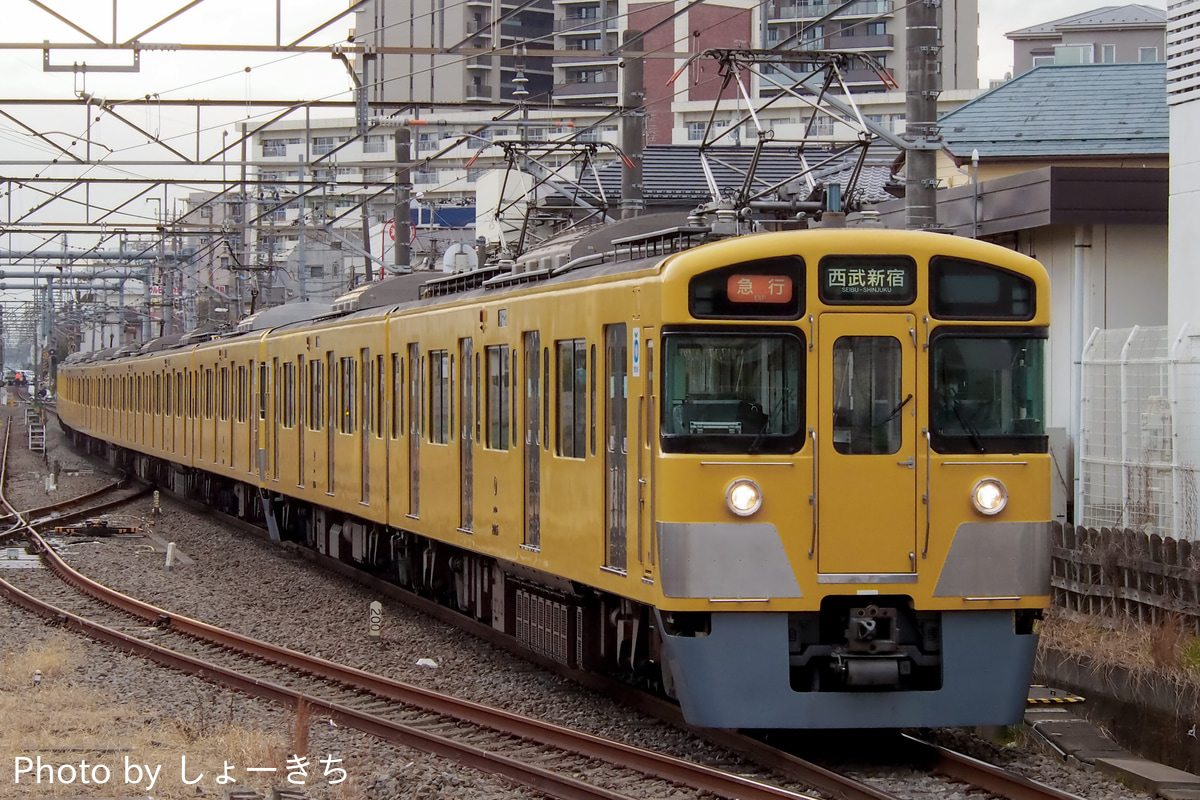 西武鉄道 新宿線車両所南入曽車両基地（旧・南入曽車両管理所 2000系 2465F