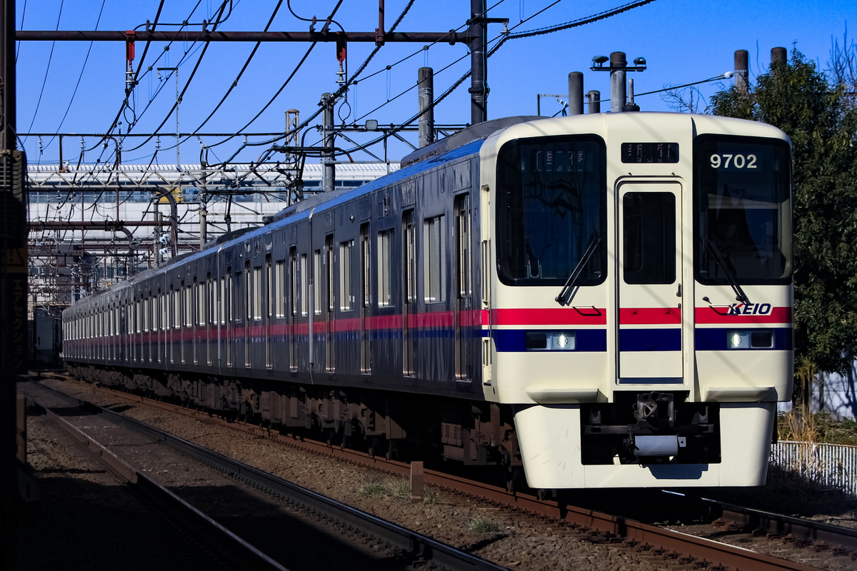 京王電鉄 若葉台検車区 9000系 9702F