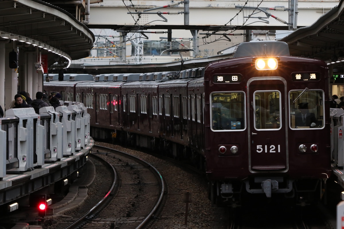 阪急電鉄 平井車庫 5100系 5128F