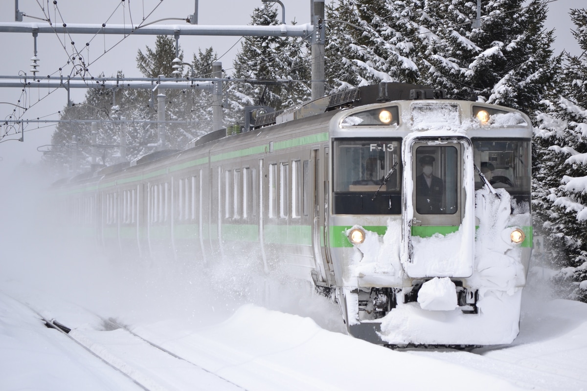 JR北海道 札幌運転所 721系 F-13