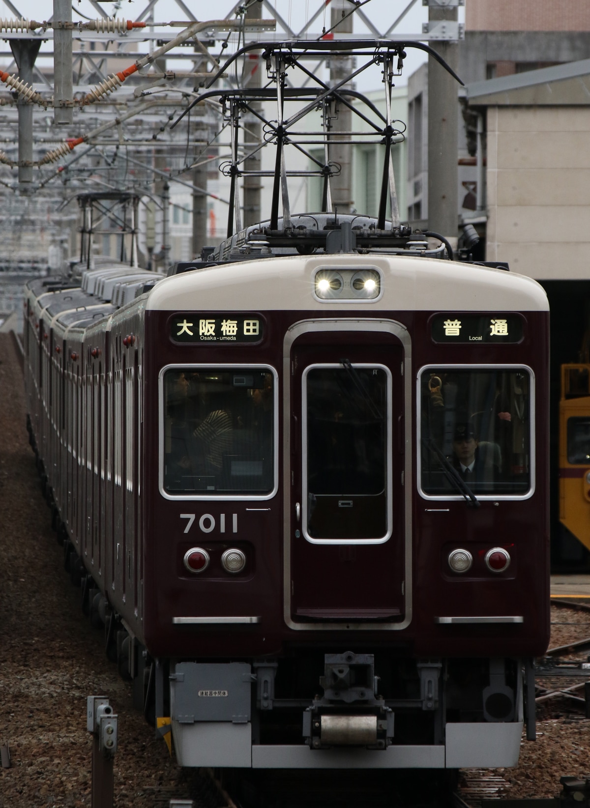 阪急電鉄 平井車庫 7000系 7011F