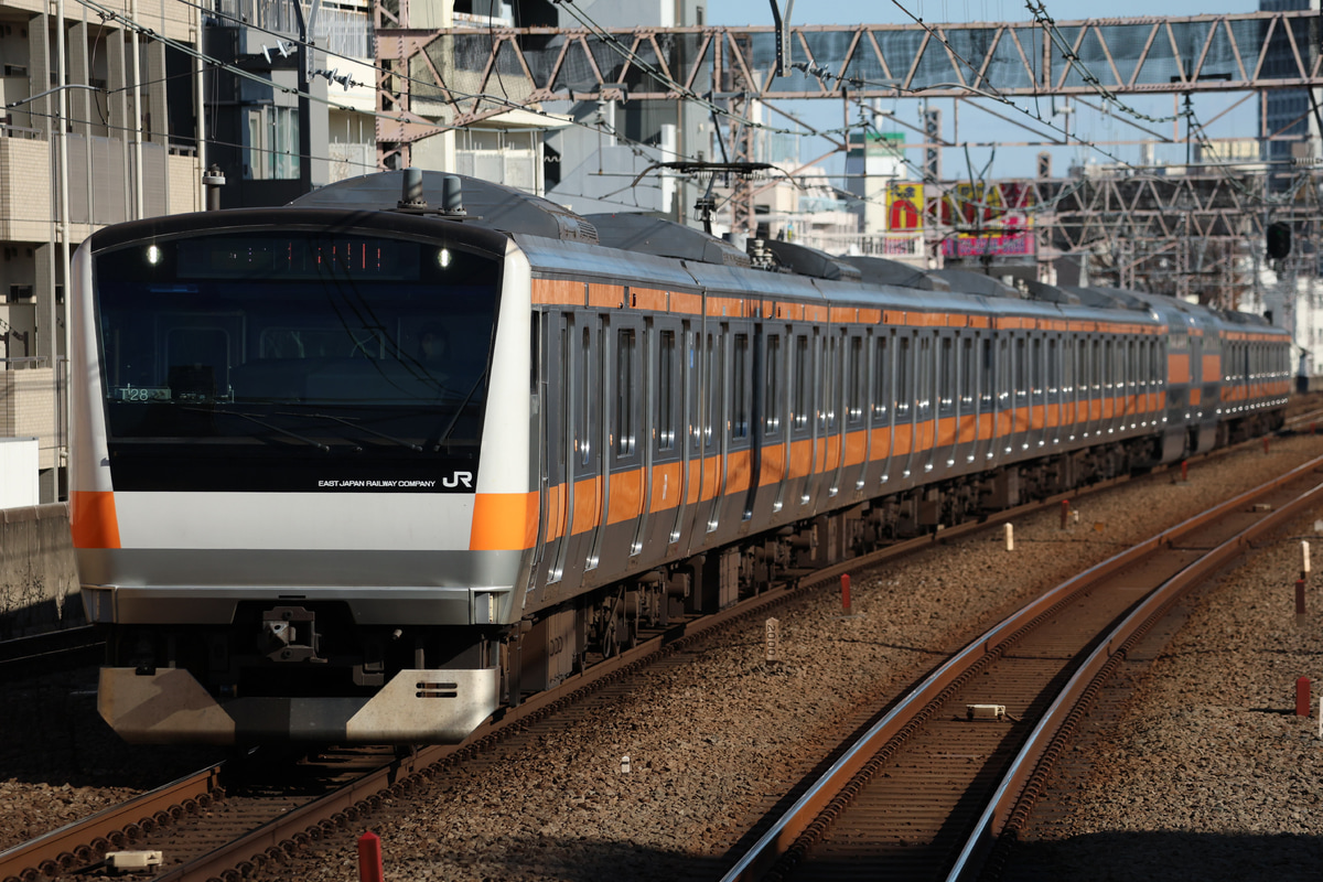 JR東日本 豊田車両センター本区 E233系 トタT28編成