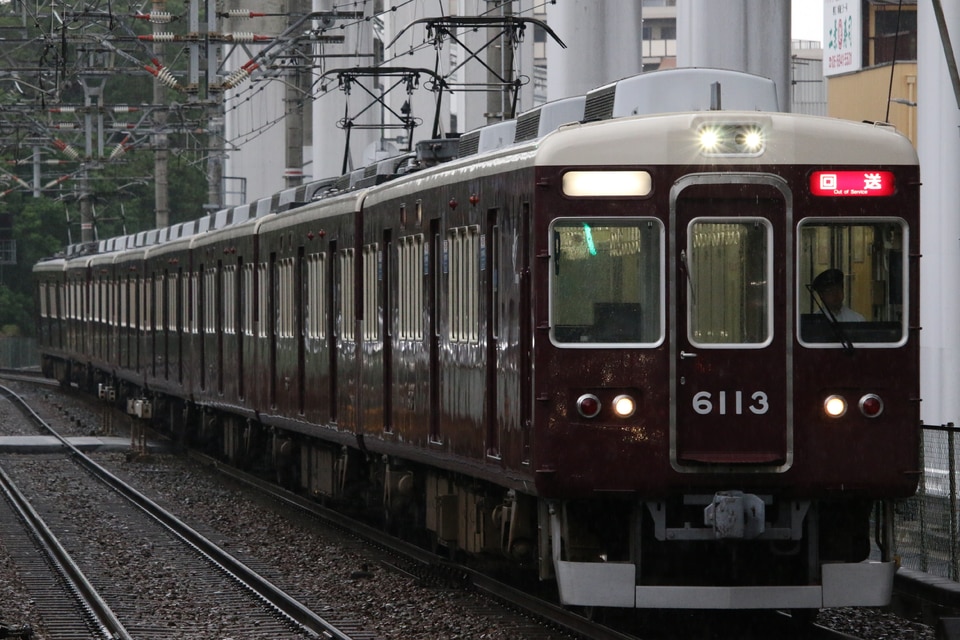 阪急6000系6013×8R<br class="br-sp" />(6013F)(6013編成)の写真