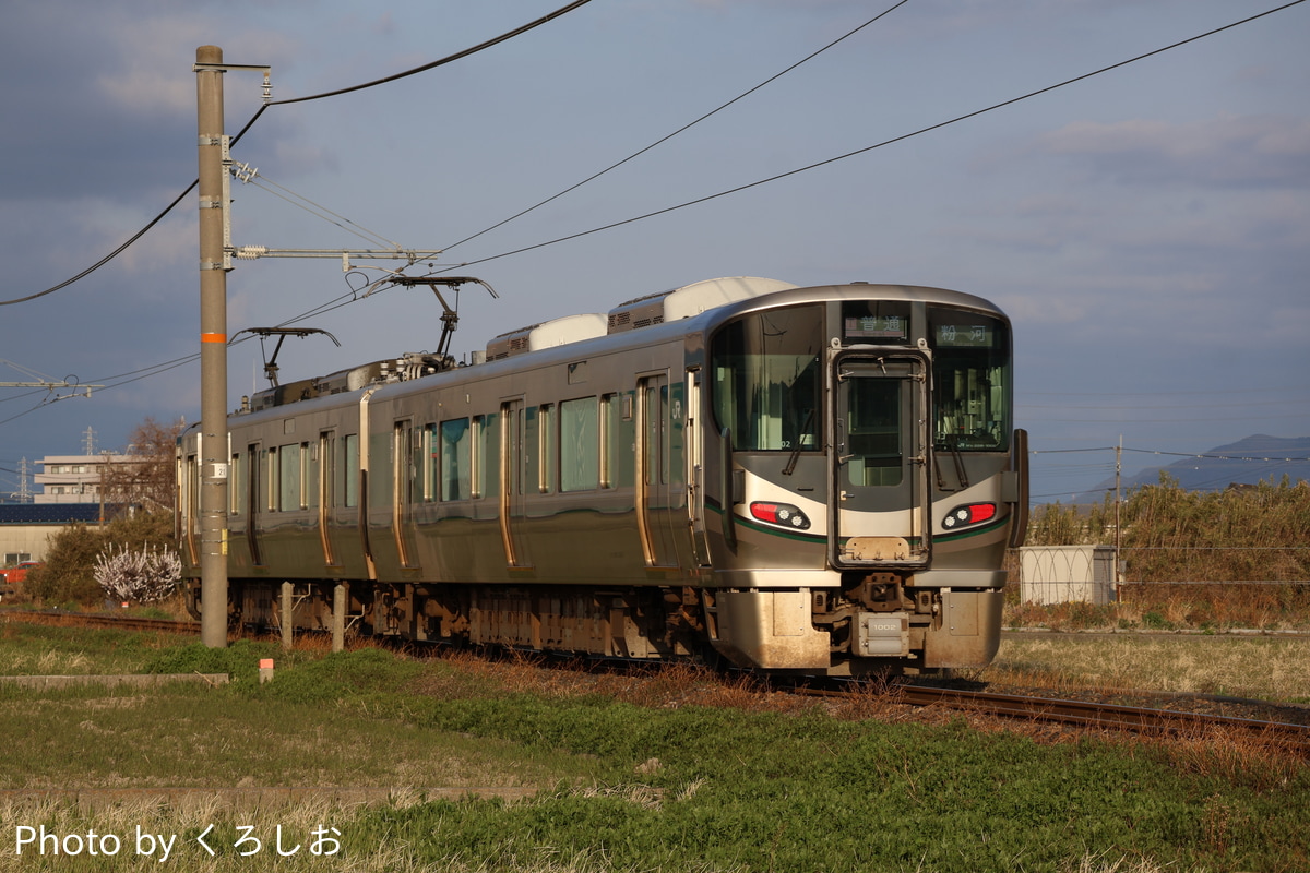 JR西日本 吹田総合車両所新在家派出所 227系 SD02編成