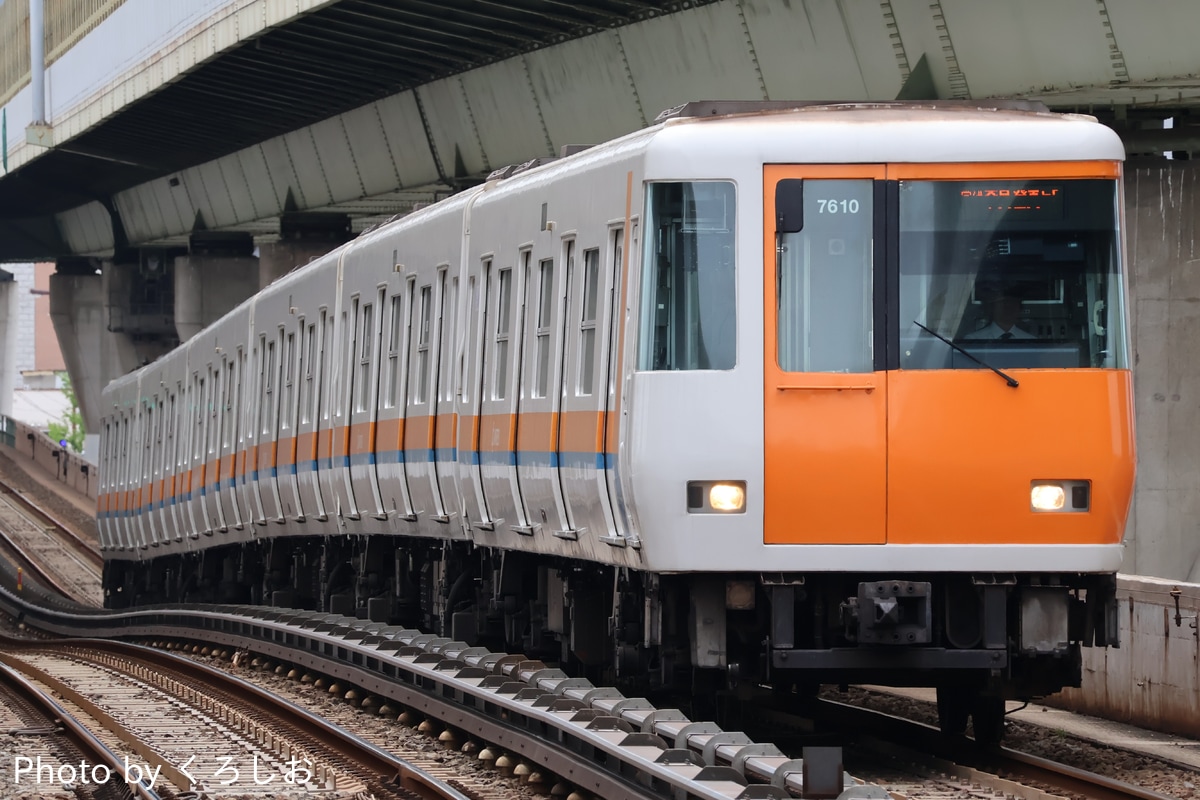 近畿日本鉄道 東生駒車庫 7000系 HL10