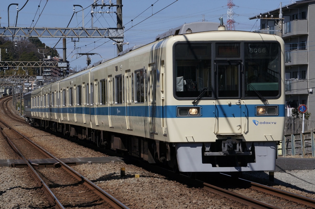 小田急電鉄  8000系 8066f
