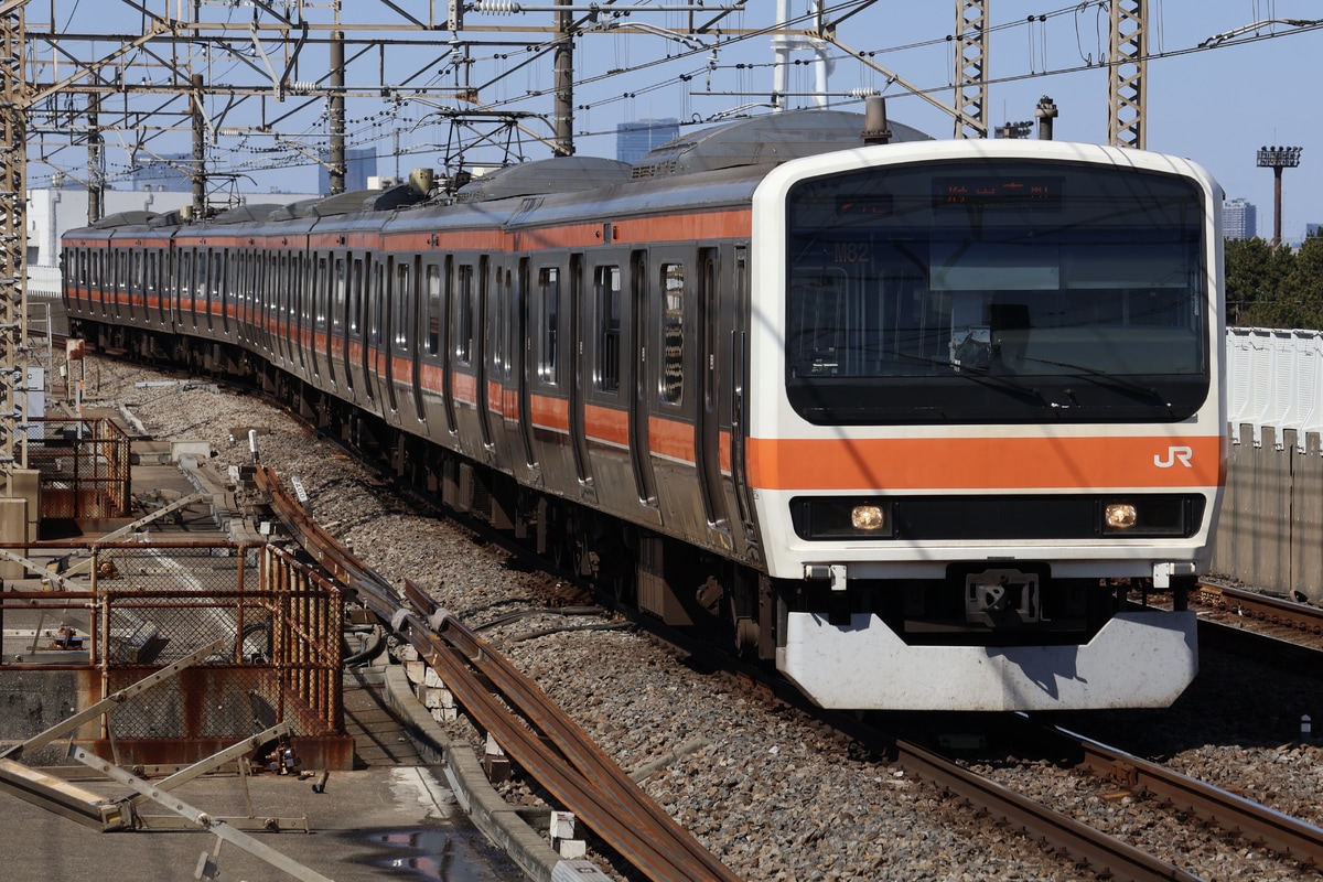 JR東日本 京葉車両センター 209系 ケヨM82編成