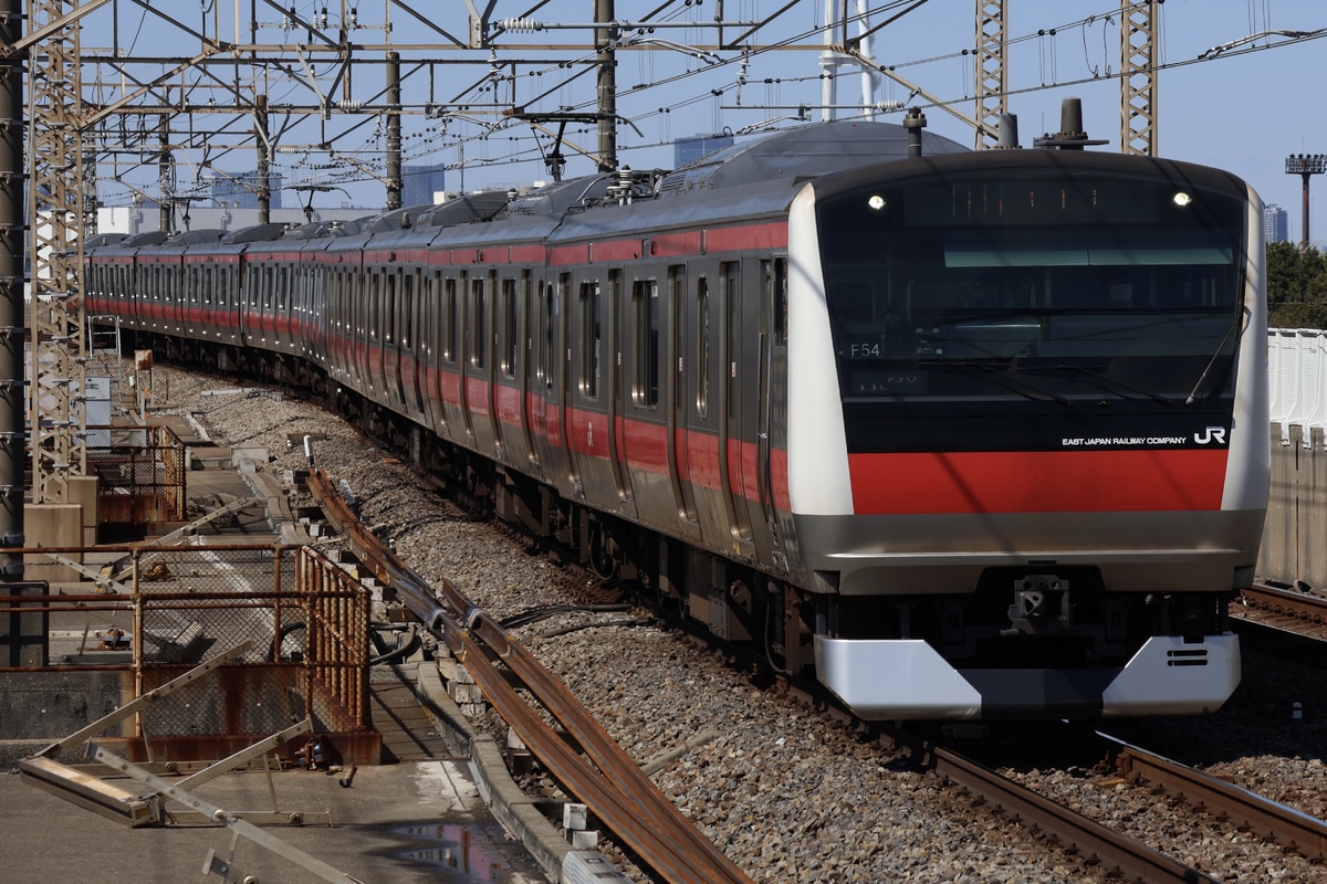 JR東日本 京葉車両センター E233系 ケヨF54編成