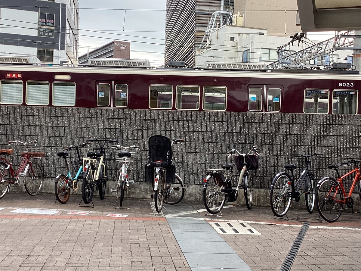 阪急電鉄 西宮車庫 6000系 6023f