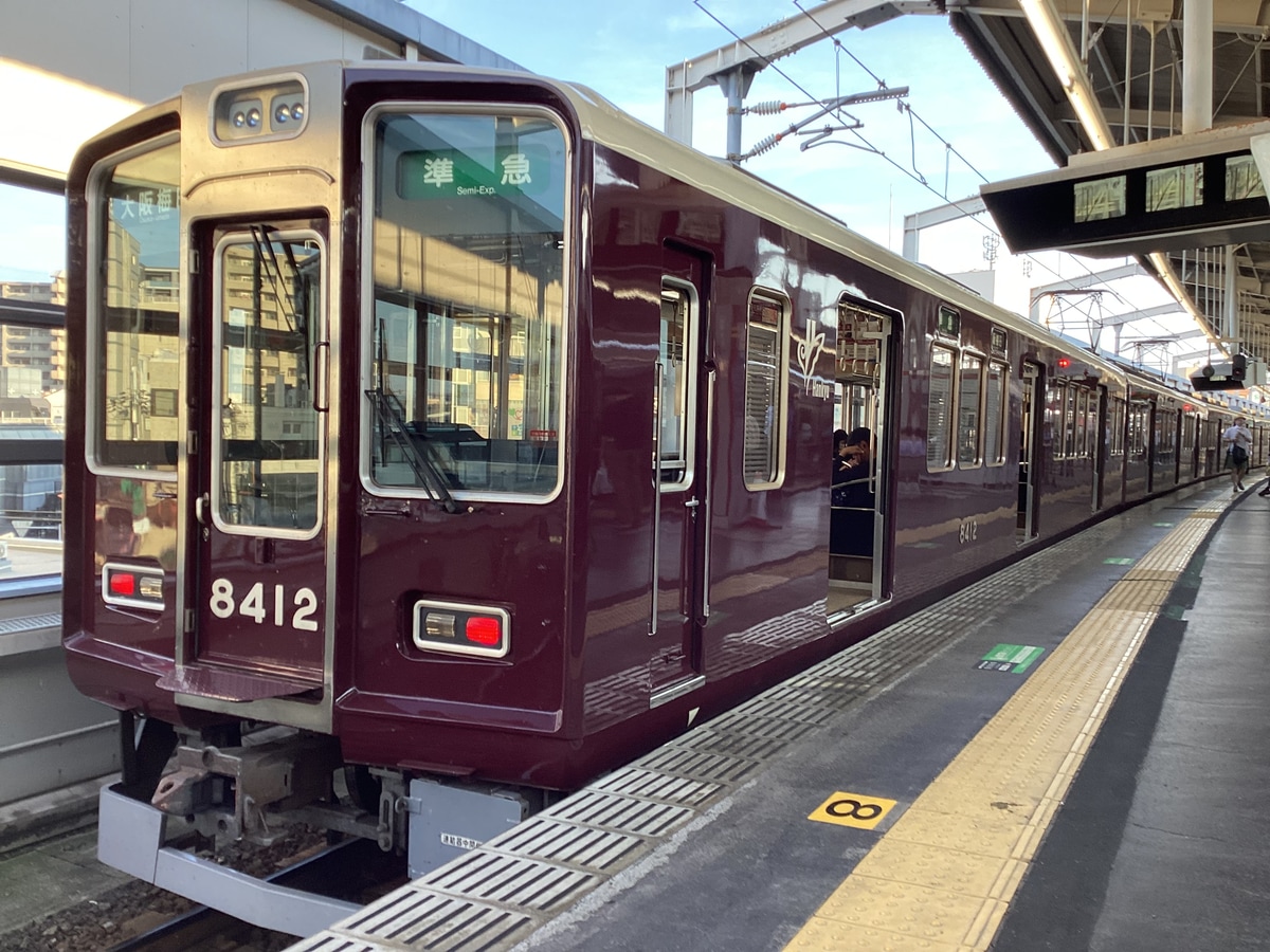 阪急電鉄 桂車庫 8300系 8312f