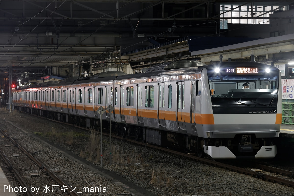 JR東日本 豊田車両センター本区 E233系 トタ青665編成