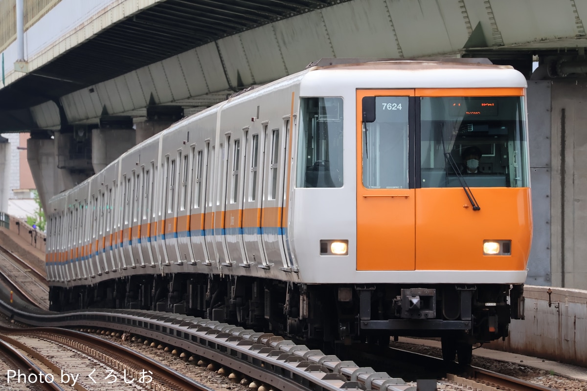 近畿日本鉄道 東生駒車庫 7020系 HL24