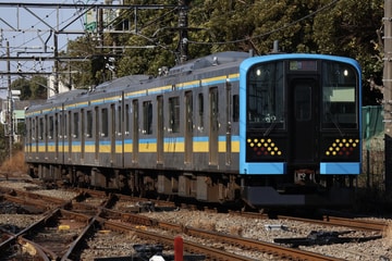 JR東日本E131系ナハT5編成を浅野駅で撮影した画像