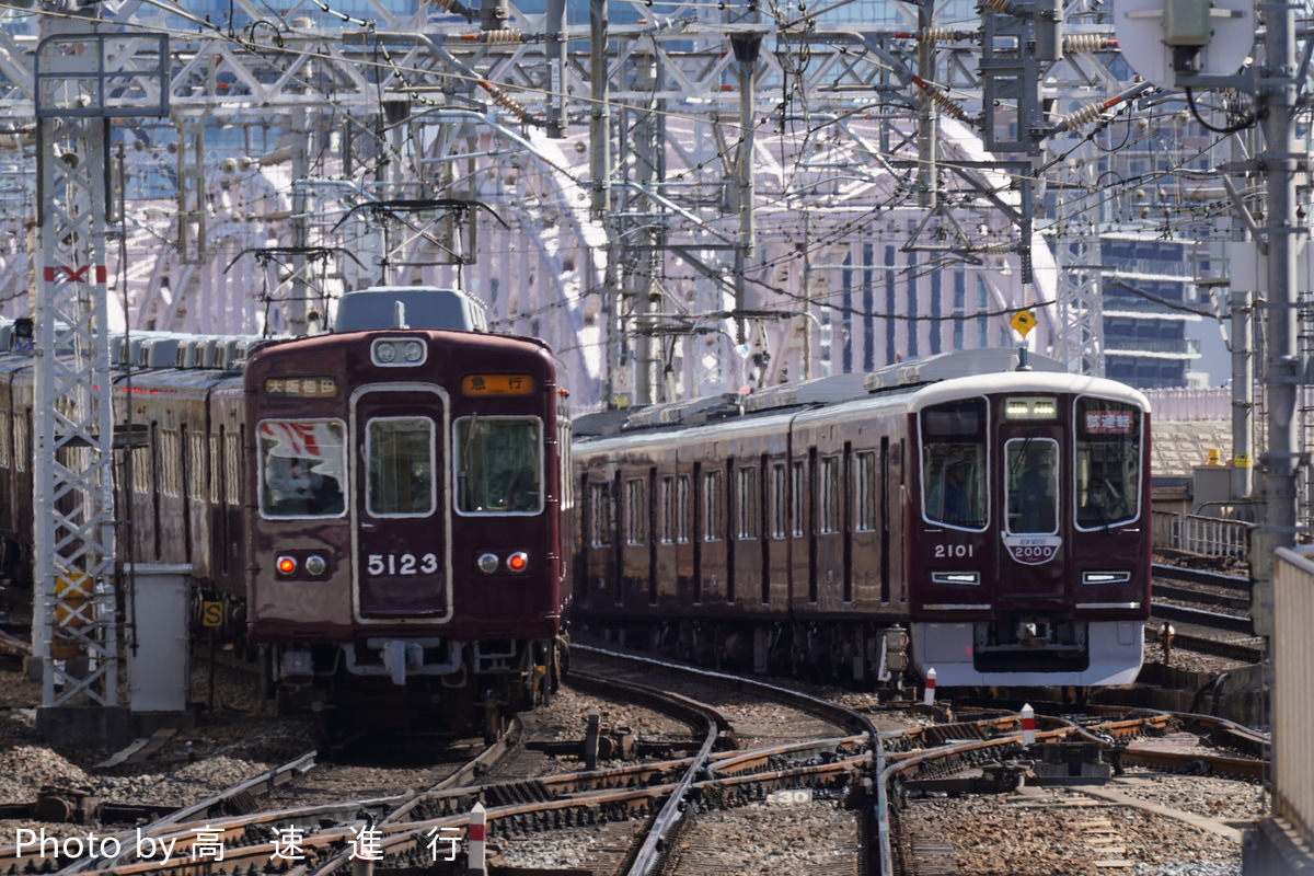 阪急電鉄 西宮車庫 2000系 2001F