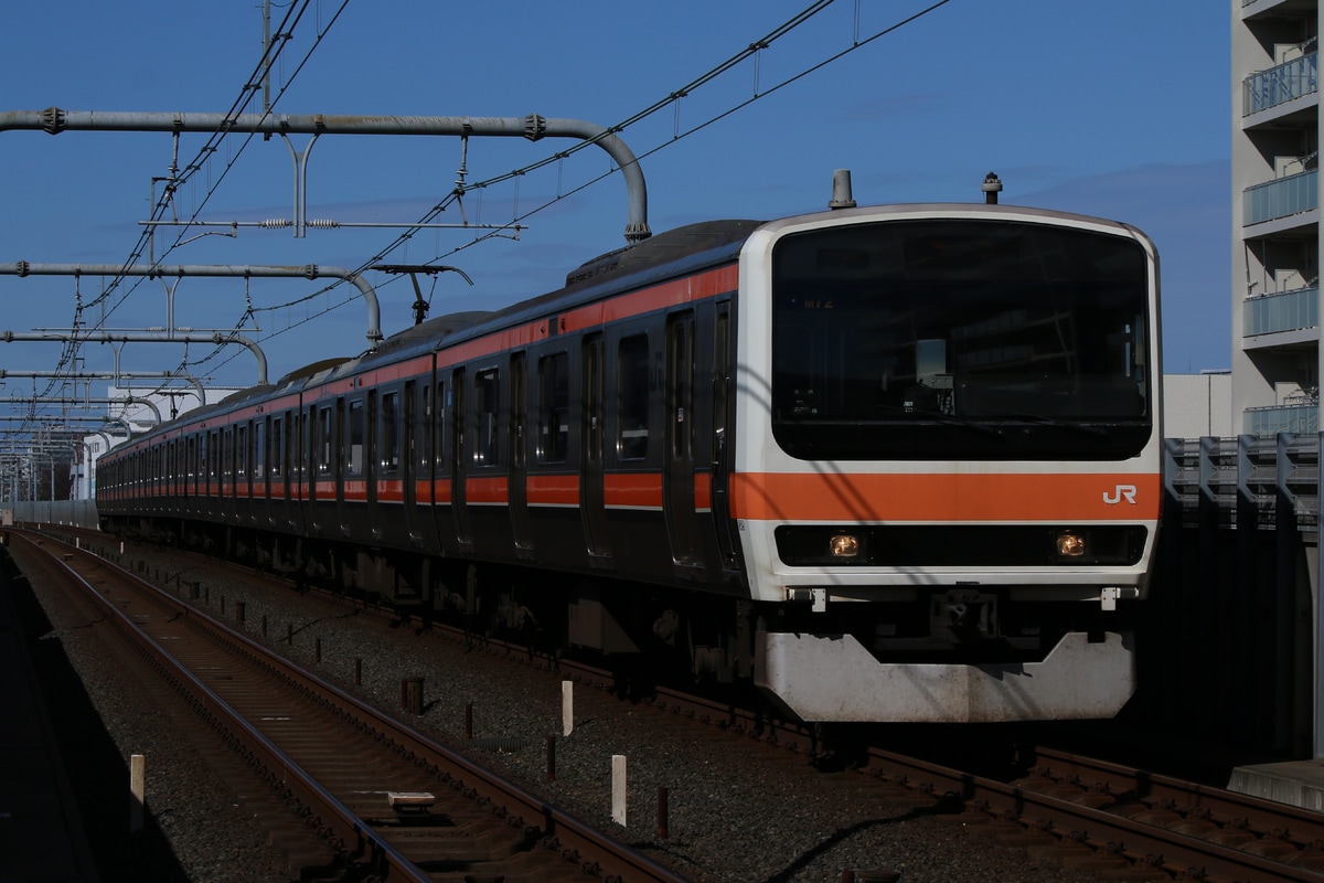 JR貨物 新鶴見機関区 209系 ケヨM72編成