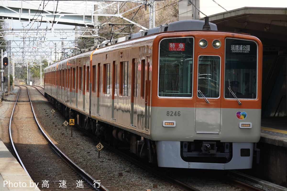 阪神電気鉄道 尼崎車庫 8000系 8245F