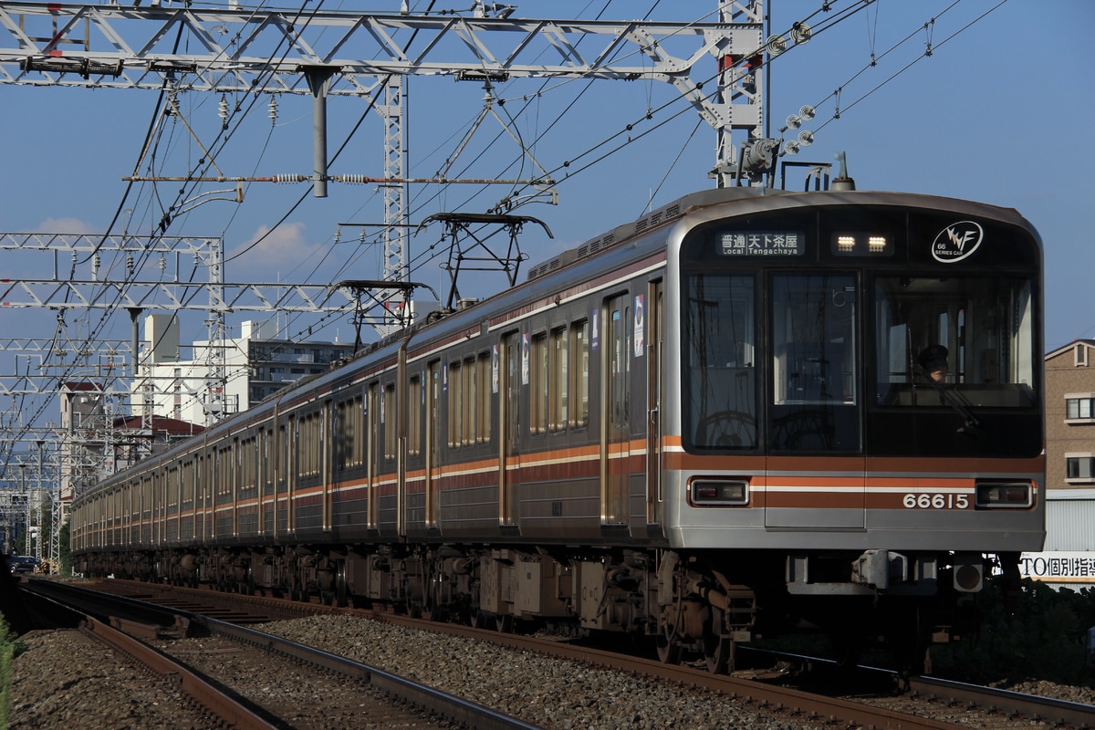 大阪市高速電気軌道 東吹田検車場 66系 66615F