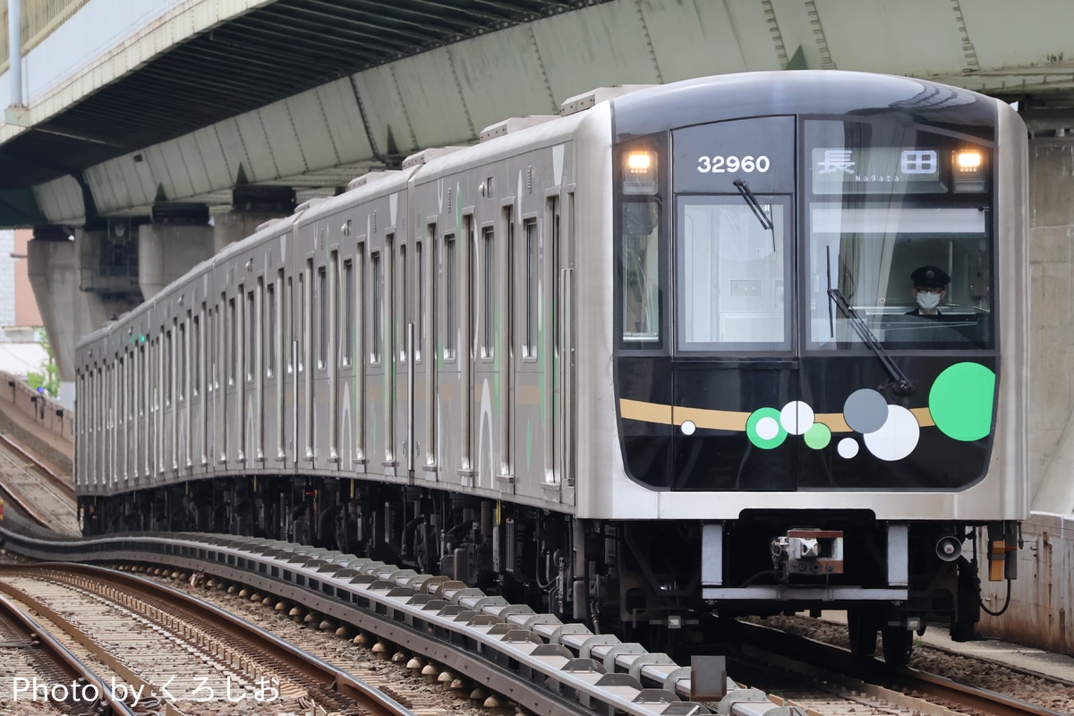 大阪市高速電気軌道 森之宮検車場 30000A系 32660F