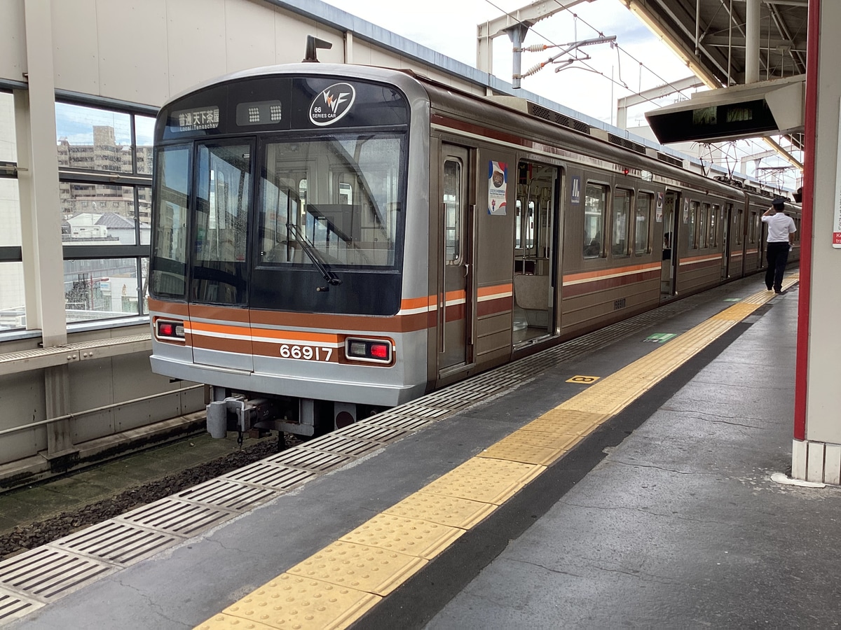 大阪市交通局 東吹田検車場 66系 66617