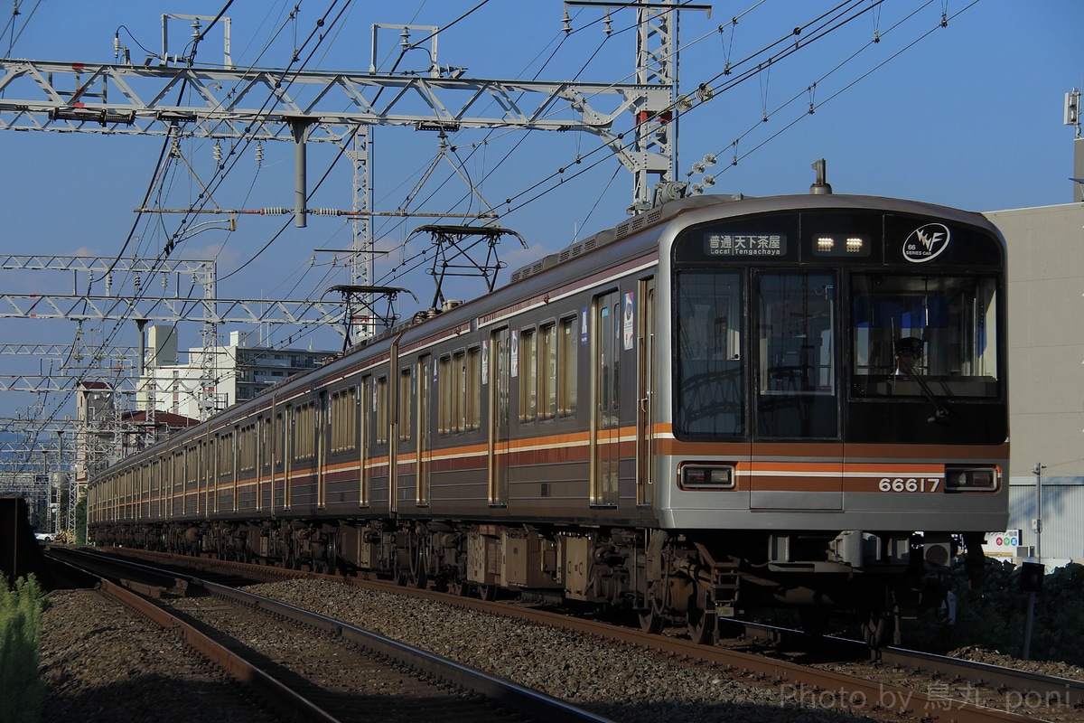 大阪市高速電気軌道 東吹田検車場 66系 66617F