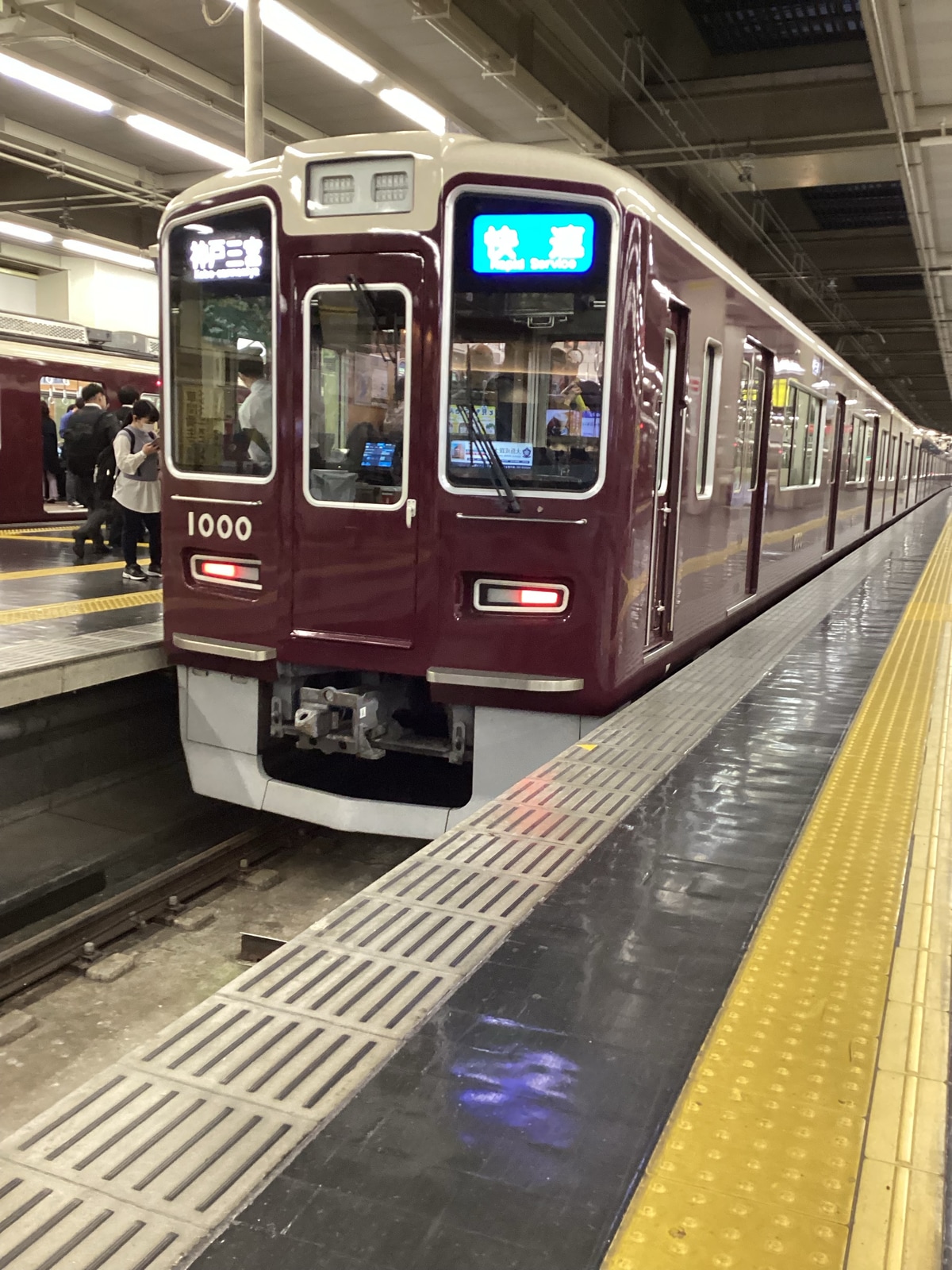 阪急電鉄 西宮車庫 1000系 1000f