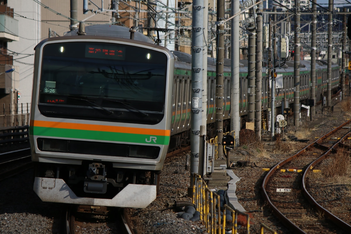 JR東日本 国府津車両センター E231系 コツS-26編成