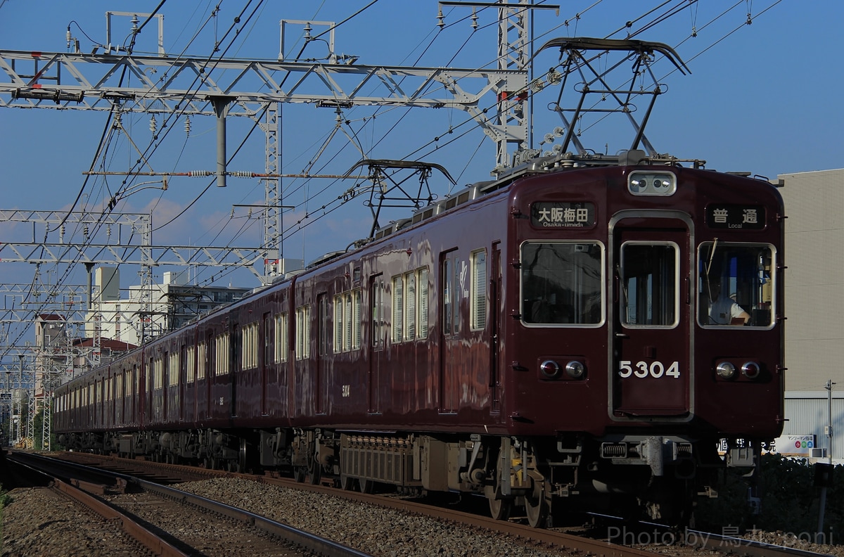 阪急電鉄 正雀車庫 5300系 5304F