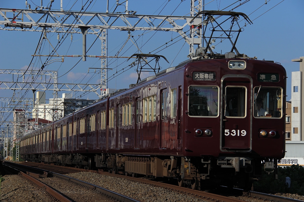 阪急電鉄 正雀車庫 5300系 5319F