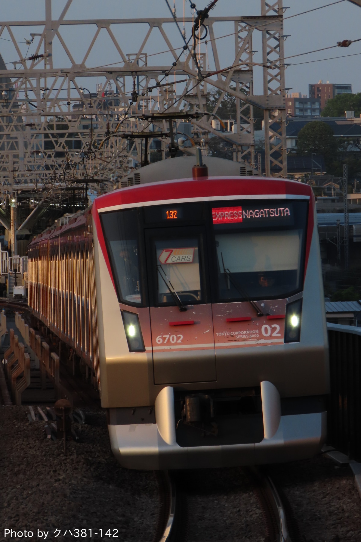 東急電鉄  6000系 6102F