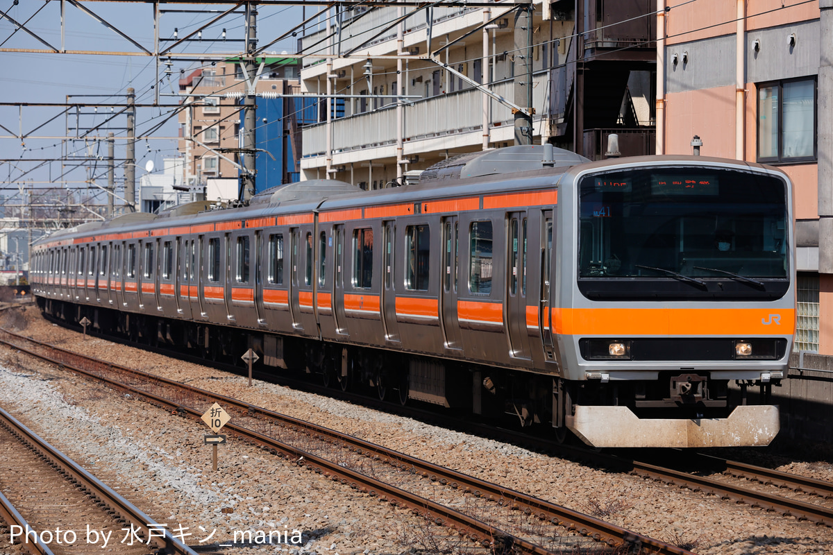JR東日本 京葉車両センター E231系 ケヨMU41編成