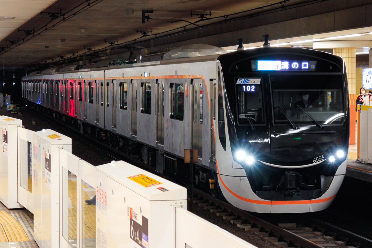 東急電鉄 長津田検車区 6020系 6156f