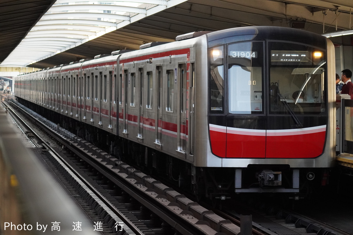 大阪市高速電気軌道 中百舌鳥検車場 31系 31604F