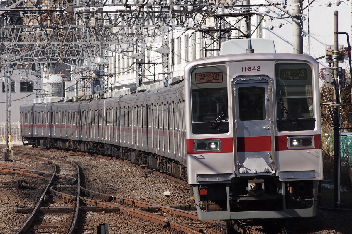 東武鉄道 森林公園検修区 10030系 11642F