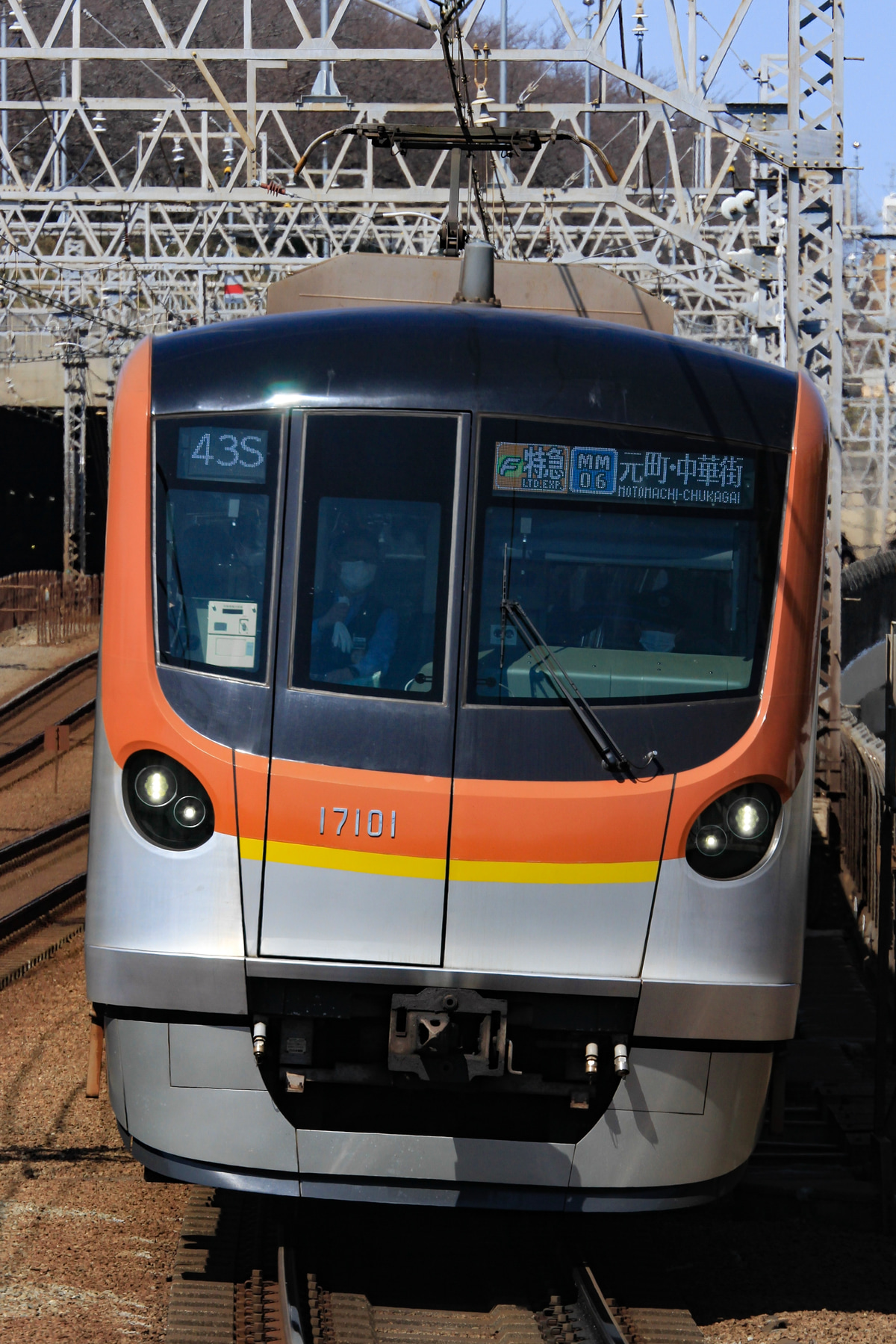 東京メトロ 和光検車区 17000系 17101f