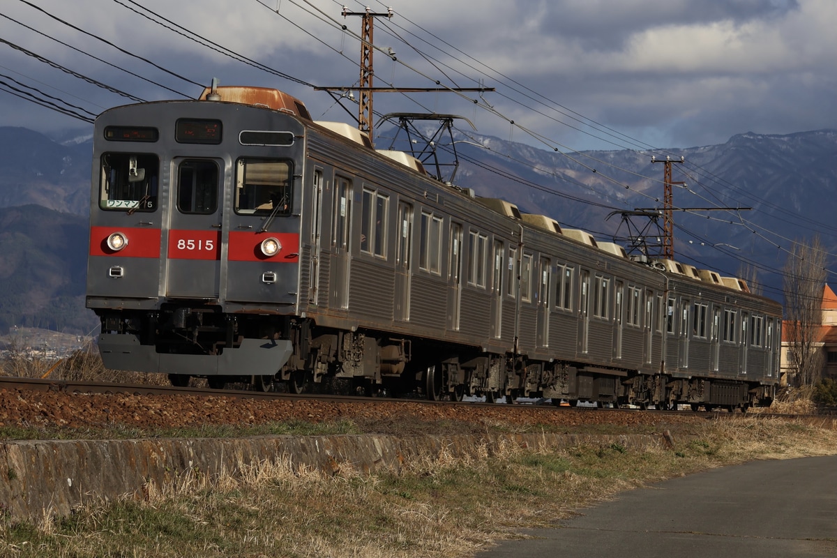 長野電鉄 須坂車両工場 8500系 T5編成