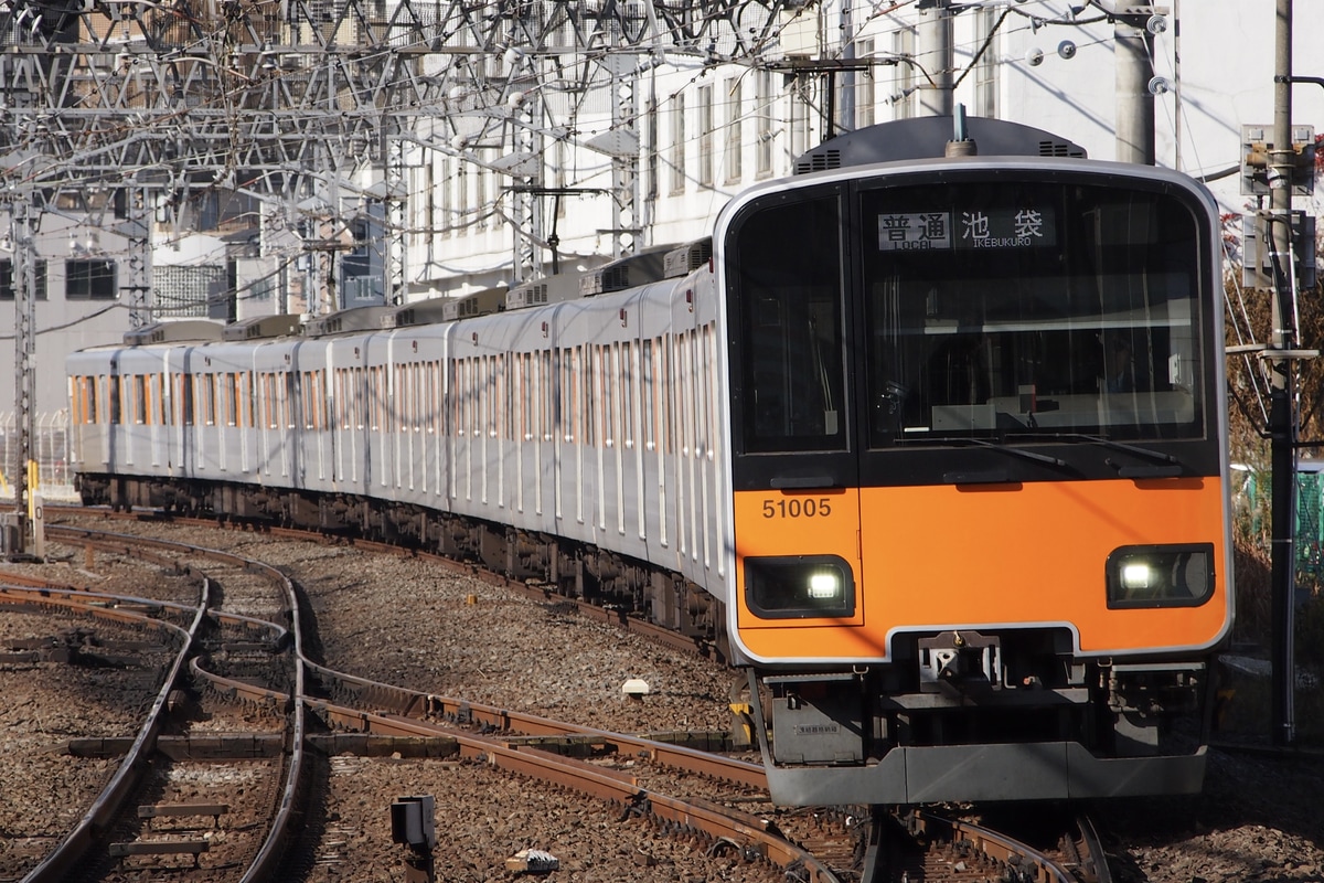 東武鉄道 森林公園検修区 50000系 51005F